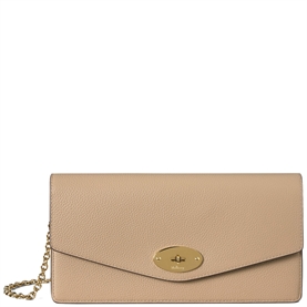 Mulberry Darley Clutch Crumpet Small Classic Grain